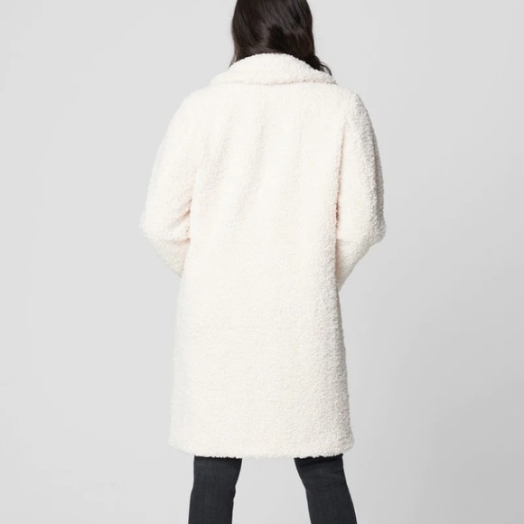 BLANK NYC SEA SALT FAUX SHERPA COAT - Picture 6 of 6